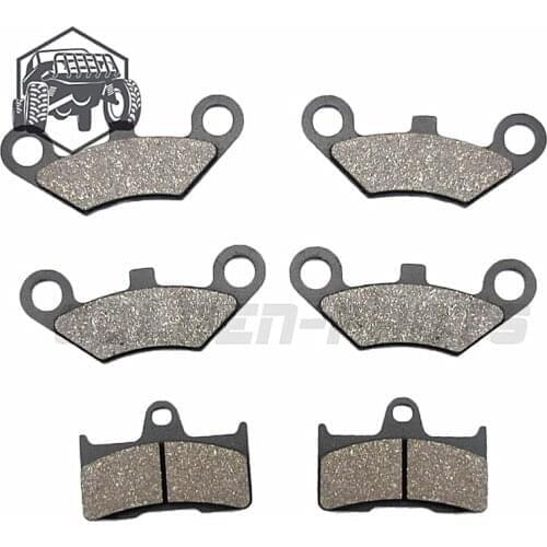6PCS Motorcycle Disc Front Rear Brake Pads for CFmoto 500 600 X5 X6 X8 U5 ATV UTV Semi-metallic