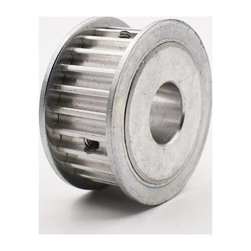 AF Type 5M 15 Teeth 15T 5/6/6.35/7/8/10/12mm Inner Bore Timing Pulley 27mm Width 5mm Pitch Toothed Wheel for 25mm Width Belt
