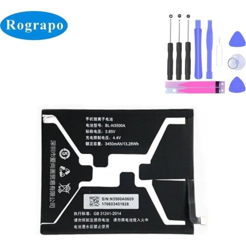3450mAh Original BL-N3500A Replacement Battery For Gionee Elife S10 / S10 Dual SIM TD-LTE Smartphone Batteries