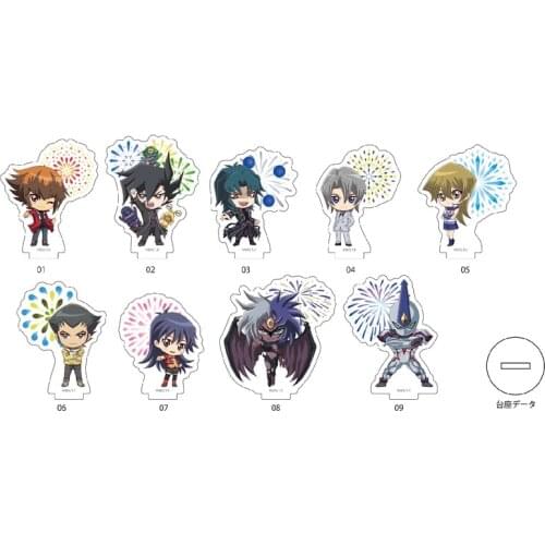 Anime Yu-Gi-Oh Duel Monsters Mutou Yuugi Kaiba Seto Acrylic Stand Figure Model Plate Display Tabletop Decor Collection Xmas Gift