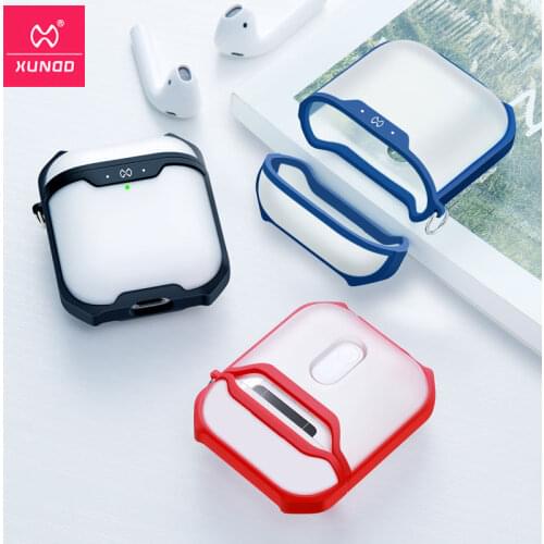 For Apple AirPods Pro 1/2 Wireless Bluetooth Case Shockproof Tranparent Silicone Airbags Cover For Airpds Pro Xundd Case