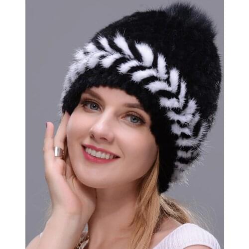 DENPAL Women's Hats With Pompoms