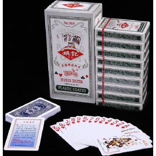 10pcs/set Card Poker Cards Playing Cards Plastic Game Card Poker Game Adult Playing Game Card NEW