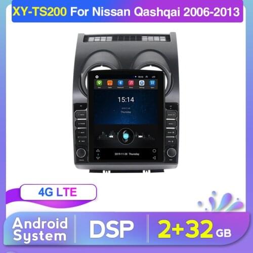 Android 9.7" Tesla Vertical Screen RDS Car Radio Multimedia Player for Nissan Qashqai 1 J10 2006-2013 Navigation GPS Head Unit