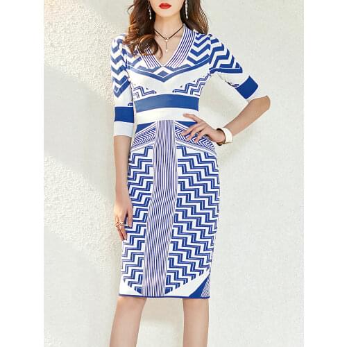 Модные трикотажные платья MICOSONI China At AliExpress