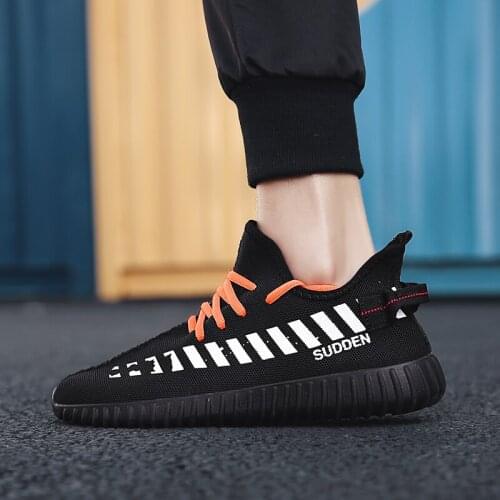 Fashion Sport Slip-On Mens Shoes Lightweight Mens Casual Shoes Breathable Casual Sports Shoes Man Sneakers Zapatillas De Hombre