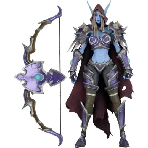 NECA Game WOW Heroes Of The Storm The Banshee Queen Sylvanas PVC Action Figure Collectible Model Toy