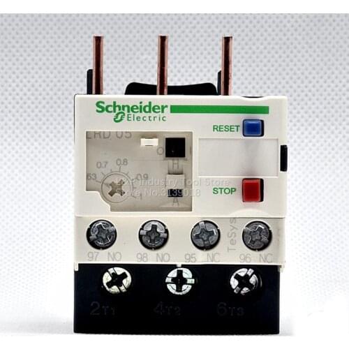 New Original Schneider TeSys LR-D05C Good Quality Contactor LRD05C 0.63-1A Adjustable Thermal Overload Relay Standard Type