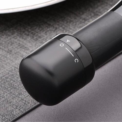 1pcs Through Sparkling Wine Champagne Bottle Cap Stopper Silicone Leak-proof Compact Vacuum Retain Freshness Wine Plug Bar Tools