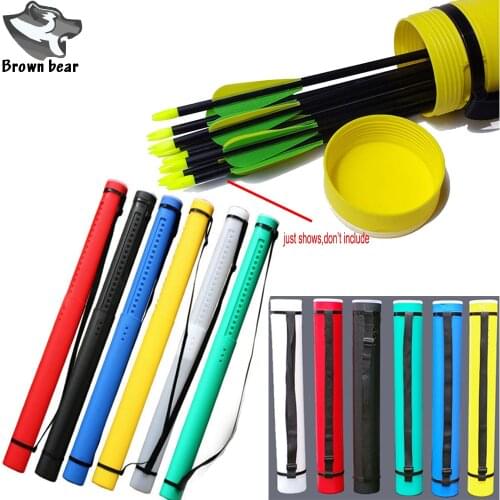 High quality 8.5cm Adjustable Arrows Tube Holder Archery Arrow Quiver For Archery Hunting Shooting
