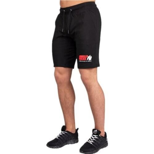 Summer New Mens Fitness Shorts Fashion Casual Gyms Bodybuilding Workout Male Calf-Length Short Pants Brand Sweatpants Sportswear