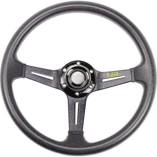 SANJODS Sports Steering Wheel Golf 4 Modified Racing Steering Wheel 14 Inch 320mm Aluminum Moving Rudder
