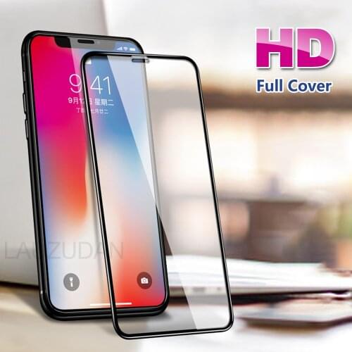 Full Cover Protective Glass For iPhone 11 12 Pro Mini XS Max X XR Screen Protector For iPhone 7 8 6 6s Plus SE Tempered Glass