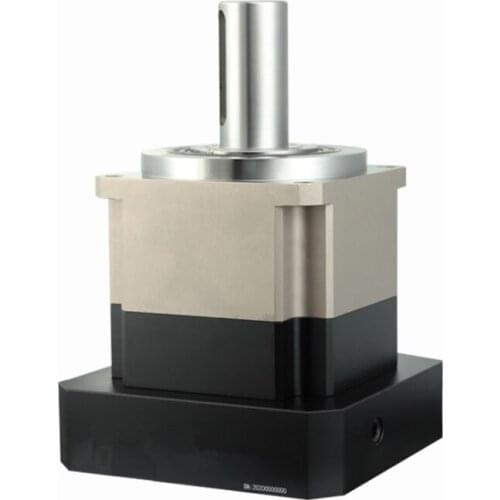 Helical gear planetary gearbox reducer 3 arcmin Ratio 3:1 to 10:1 for 180mm 3kw 4.5kw AC servo motor input shaft 35mm