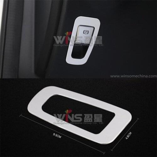 Accessories For Mercedes Benz GLC C Class Hand Break Decorative Trim 3D Sticker Interior Mouldings Car Styling