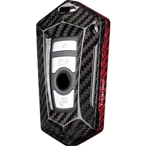 Carbon Fiber car Key Case Cover For BMW E30 E34 E36 E39 E46 F10 F11 F31 G30 X1 F48 X3 X4 X5 M1 M2 M3 E90