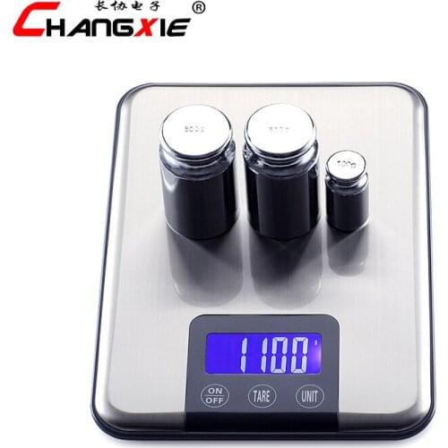 Hot 15kg LCD Kitchen Scales Stainless Steel High Precision Electronic Food Scales Grams Weighing Baking Scale Jewelry Scale