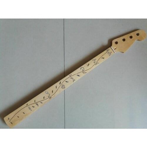 Personality Fretless Maple Wood 24 Fret For Electric Bass Neck Parts