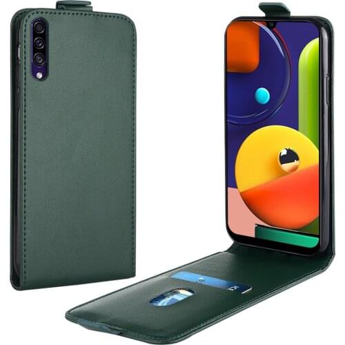 Flip Up and Down Leather Case for Samsung Galaxy A70s Case SM-A707W 6.7''Vertical Cover for Samsung A70s A 70S Case Phone Bag