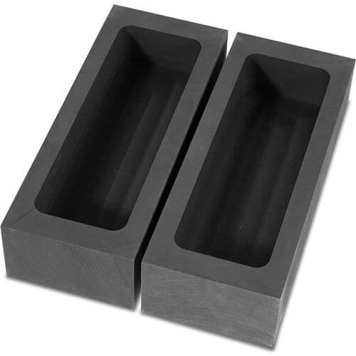 Metal Molds Casting - Gold Lead Tin Silver Copper Aluminum Ingot - for Precious Metals and Refining-Large 1Kg Capacity