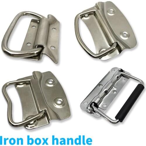 Furniture, hardware, plain iron case, handle, industrial type