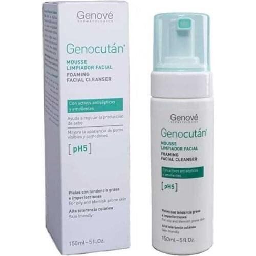 GENOVÉ GENOCUTÁN MOUSSE LIMPIADOR FACIAL 150ML