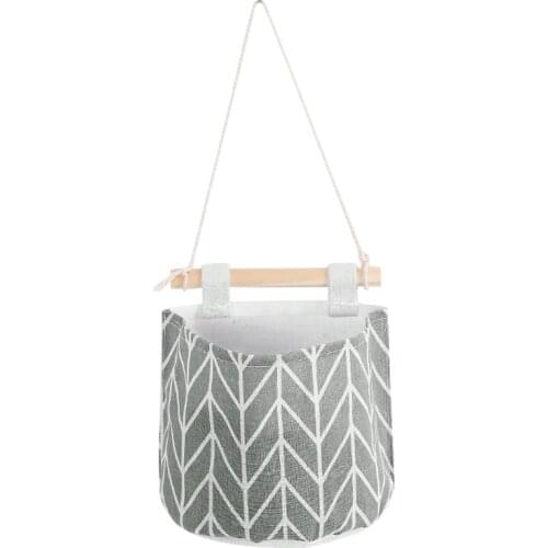 Wall Door Hanging Storage Bag Home Organizer Toys Container Decor Pockets Pouch Multifunctional CLH@8
