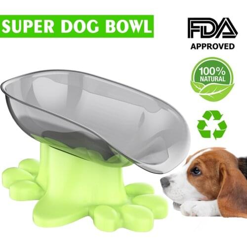 New Dog Cat Bowls Travel Footprint Feeding Feeder Water Bowl For Pet Dog Cats Puppy Outdoor Food Dish 2 colors healthy bowl