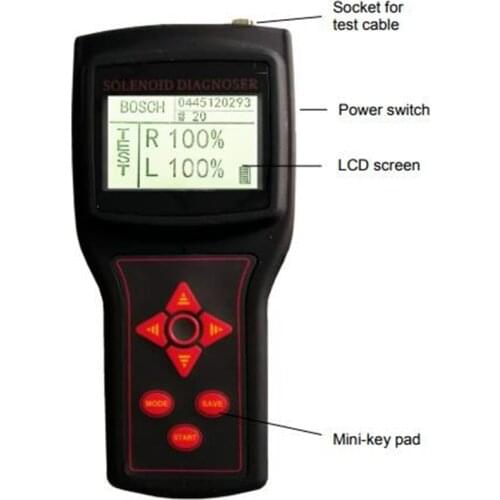 SD-4000 Common Rail Diesel Injector Solenoid Diagnose Tester for CAT HEUI EUI Solenoid Piezo Actuator