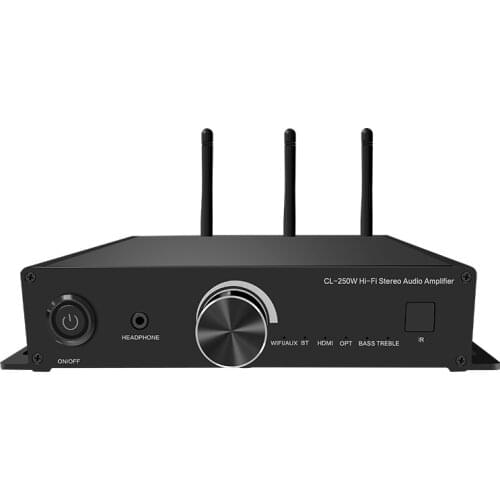 Wifi BT H D M I optical input microphone hifi Stereo karaoke A31version Cloudyx Audio power home amplifier