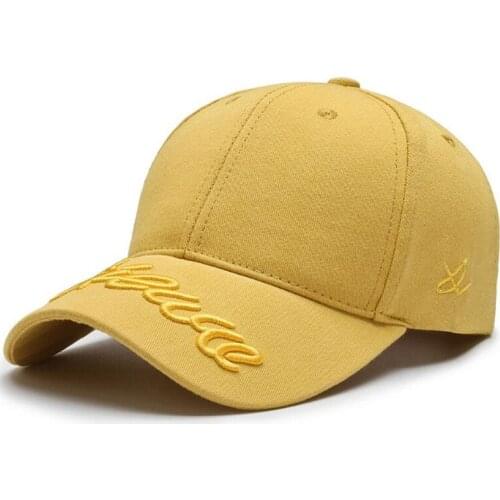 XdanqinX Multicolor Letter Embroidery Cotton Baseball Cap New Adjustable Couple Hat Womens Fashion Brands Caps Mens Sports Cap