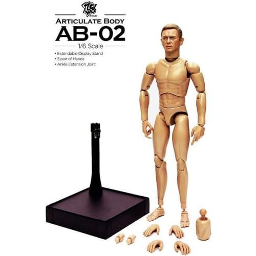 1/6 ZC Girl ZCWO Accessory Set Articulate Body AB-02 Agent James For HT DAM