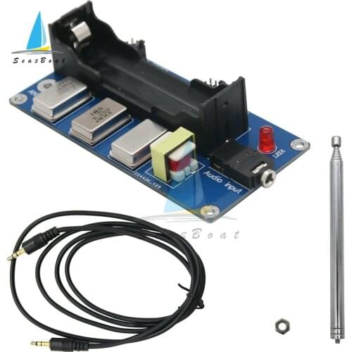 3 Channel AM Transmitter Module 3.6V 1MHZ 3MHZ 5MZH with Antenna for Radio Receive Player Transmitter or Phone