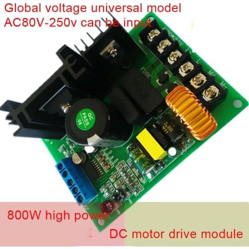 820 PWM 110V220V DC Permanent Magnet Motor Speed Controller Drive Module Controller Board