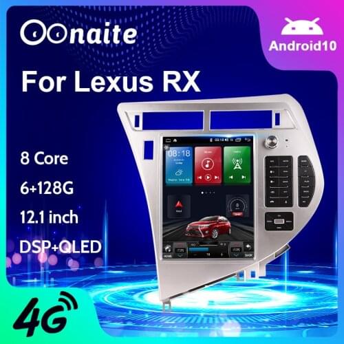 12.1 inch For Lexus RX RX200t Rx300 Rx350 Rx450h RX400h RX350L RX450hL Android Auto Car Player Radio GPS Multimedia Screen