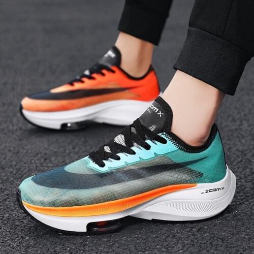 China National Tide Series Marathon Breathable Mesh Cushion Jogging Shoes Mens Sneakers Comfortable Tenis Masculino Zapatillas