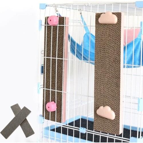 Cat Scratching Board fixed Type Replaceable Scratcher Pad Kitten Scratch Toy Cat Couch Bed Lounge Sofa Grinding Nails Claw Care
