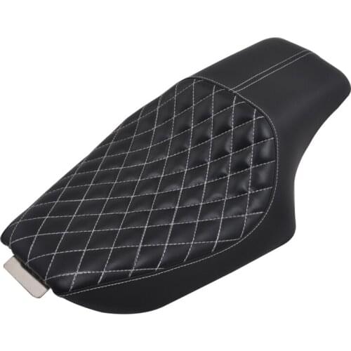 Motorcycle Leather Two Up Driver Front Rear Passenger Seat For Harley Davidson Sportster Iron 883 XL883N 10-16 1200 SuperLow 48