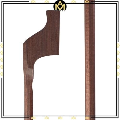 Double Bass Bow Stick Handmade Blank Bow Stick Brazilwood Bow DIY Brazilwood Bow Parts Accessories