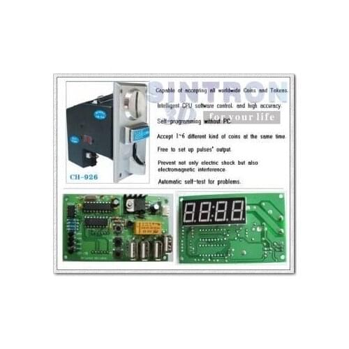Multi Coin Selector CH-924 & USB time control board