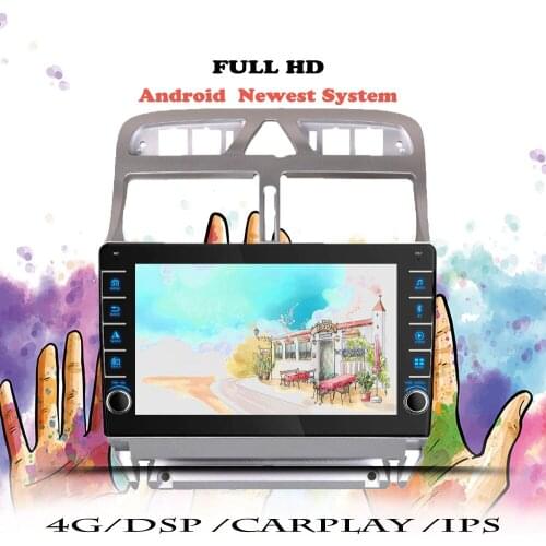 Multimedia Player DVD For Peugeot 307 307CC 307SW 2002 - 2009 2010 2011 2012 2013 Android Car Radio Navigation GPS Tape Recorder