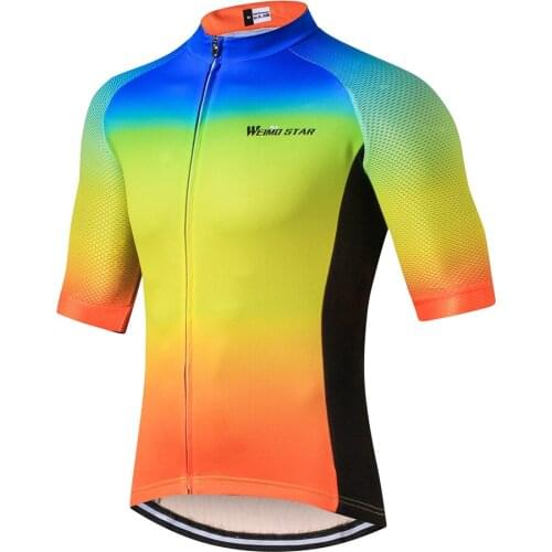 Mens Cycling Jersey Bike Ropa Ciclismo Bicycle Clothing Outdoor Sports Wear Short Sleeve Top S-5XL