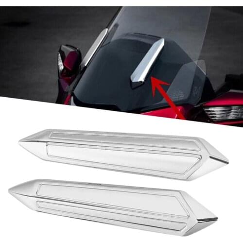 Motorcycle Windshield Windscreen Bracket Strip Covers for Honda Goldwing GL1800 2018 2019 2020