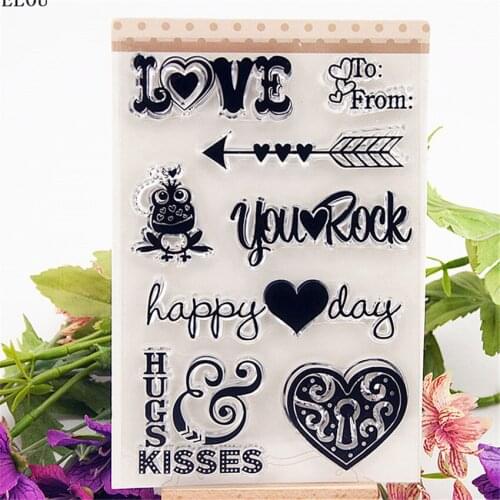 PANFELOU Frog luck charm Transparent Clear Silicone Stamp/Seal for DIY scrapbooking/photo album Decorative clear stamp sheets