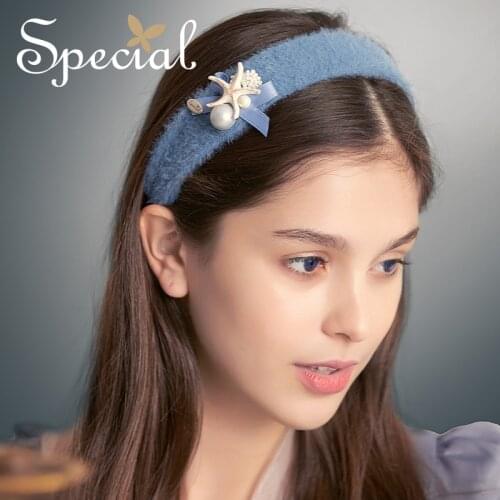 SPECIAL European and American fashion temperament hair accessories hairpin plush skin lining S2092H