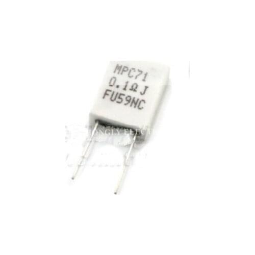 20PCS MPC71 5W 0.1R 0.15R 0.22R 0.33R 0.47R 1R 0.1 OHM 0.15 OHM 0.22 OHM Cement Resistor