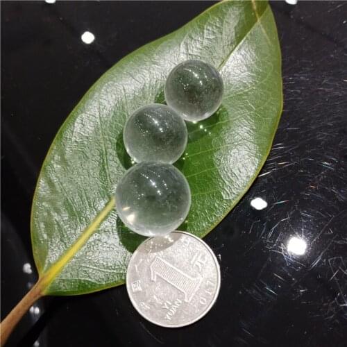 3pcs Natural 16-18mm Purple Pink Clear Asian Quartz Ball Crystal Ball Sphere Table Decor Good Luck Ball Healing Ball Gift