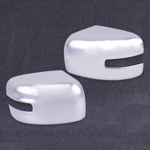 1Pair Car Front Rearview Side Wing Mirror Covers ABS Chrome Style Fit For Jeep Renegade 2015 2016 2017