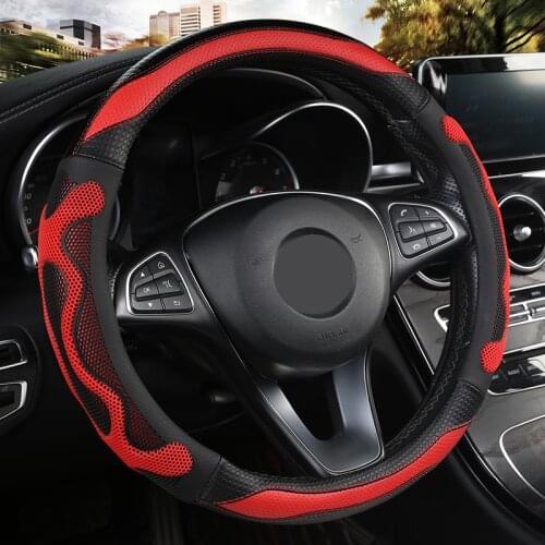 Car Steering Wheel Cover Non-slip for VW Golf Polo Beetle CC Scirocco Sagitar SANTANA Jetta Passat Tiguan MAGOTAN Whole Series