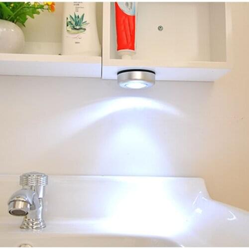 Dormitory Book Lamp Led Night Light Wireless Energy Saving Lamp Multi-function Wall Closet Kitchen Bedroom Ceiling Battery Light